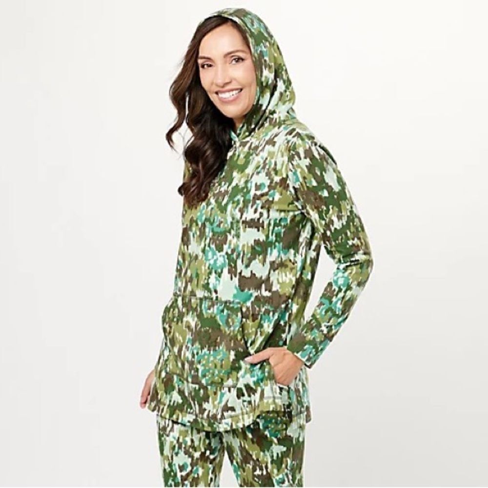 Isaac Mizrahi Live! SOHO Printed Sweatshirt